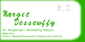 margit dessewffy business card